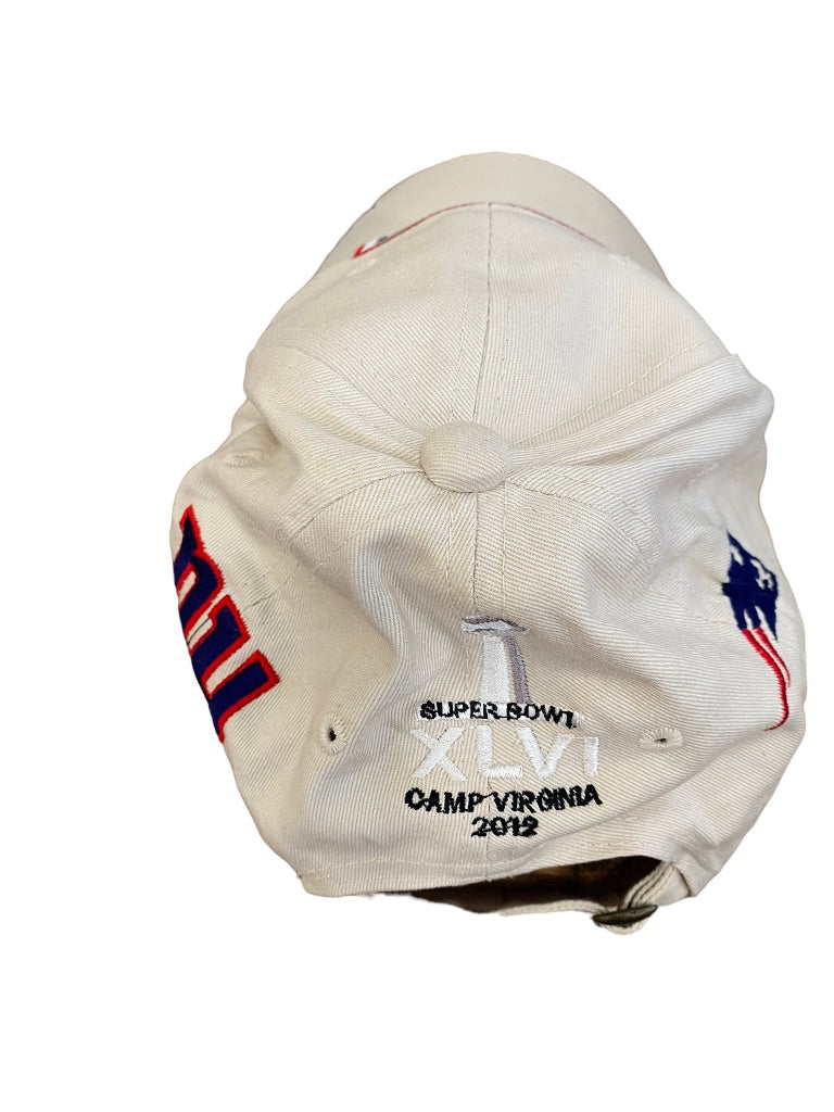 USO NY Giants 2012 Super Bowl Ball Cap Hat Adjustable "Until every one comes home"