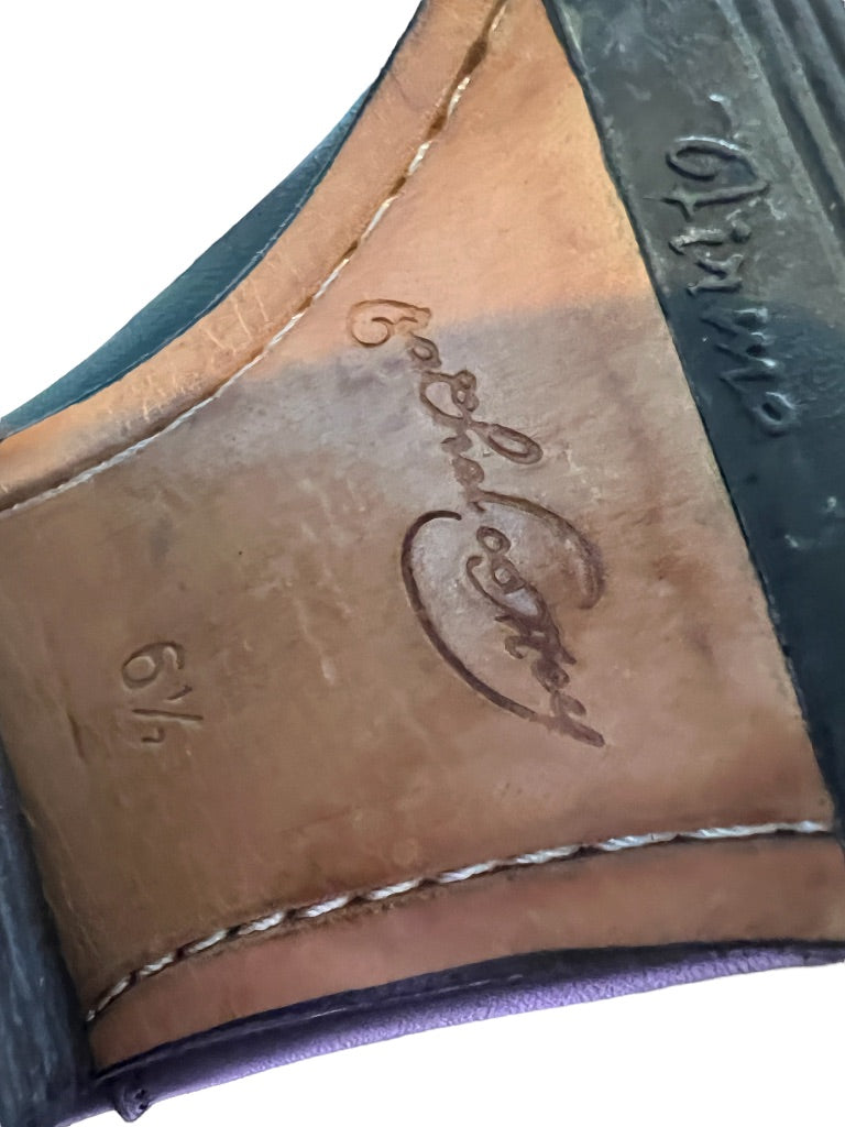 6.5 Rachel Comey Mars Black Ankle Booties Slip On Block Heel