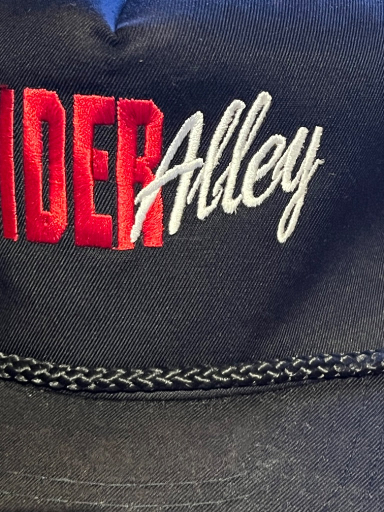 Raider Alley TEXAS Tech Adjustable Black Hat Cap Embroidered