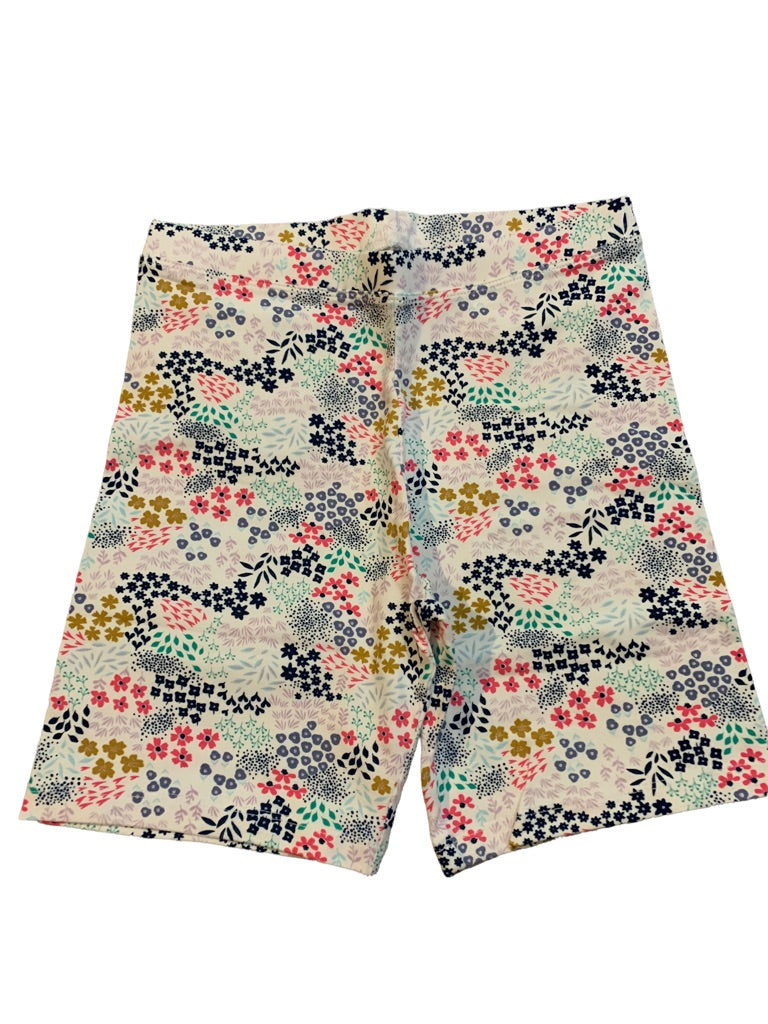 XL Amazon Essentials Girls Cart-Wheel Shorts Fitted Biker Style Floral Print