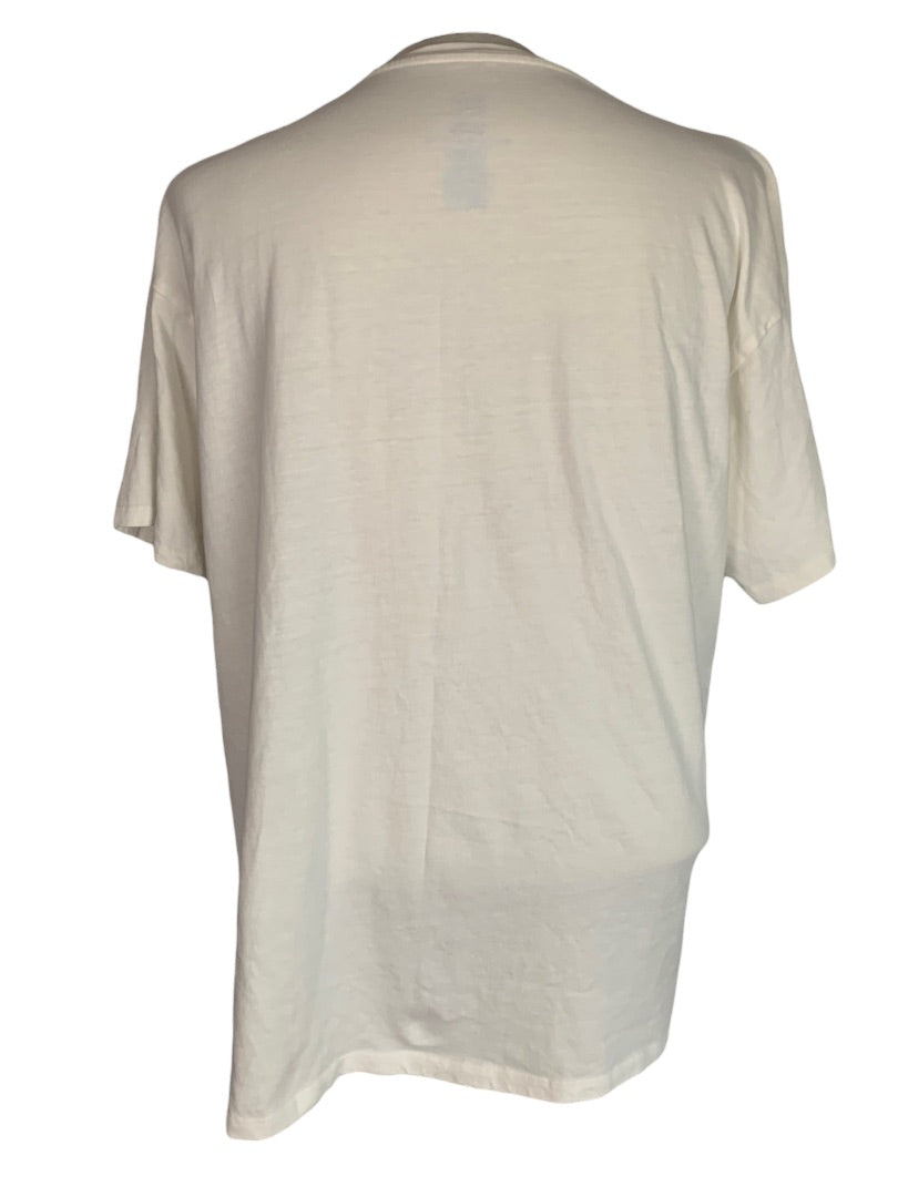 XL PuraVida Beach Scene TShirt in Vintage White Women's Live Free