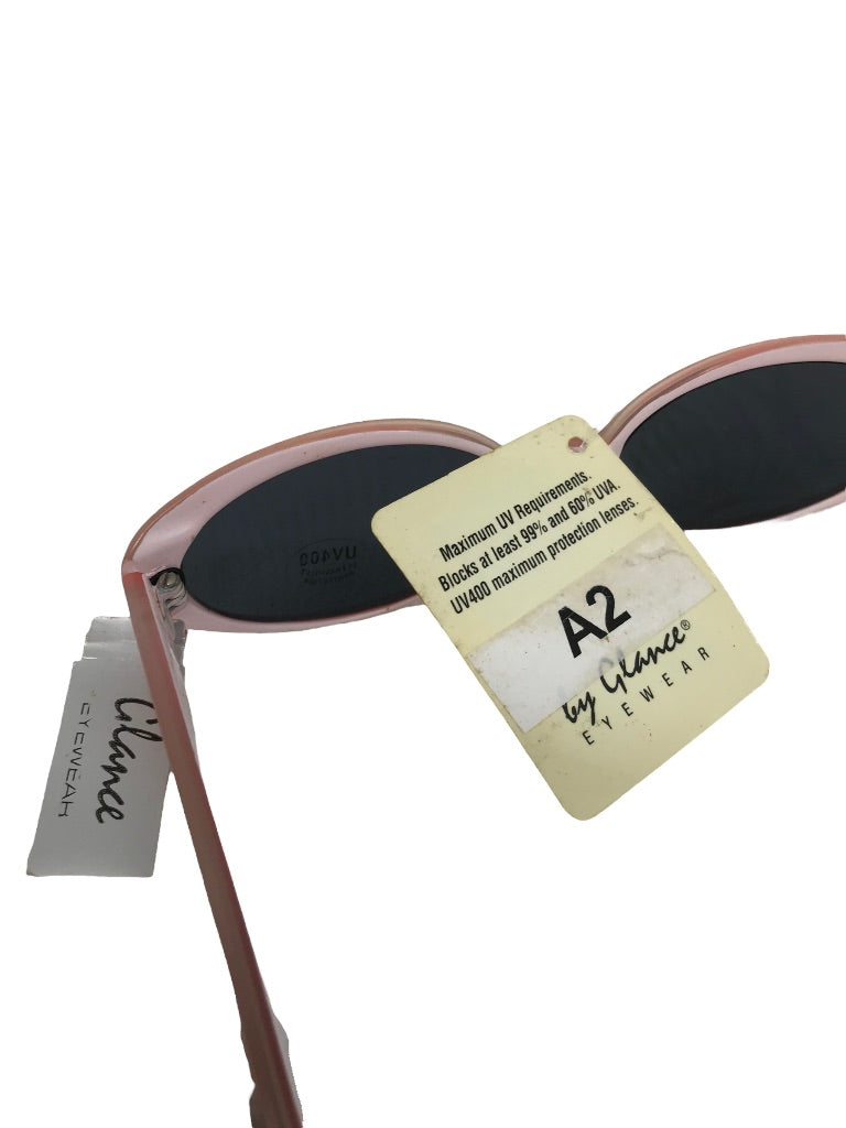 Pink Children's Youth New Glance Sunglasses Oval UV400 Protection 11090-X4M