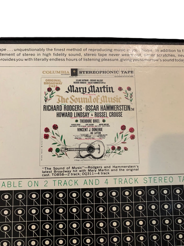 My Fair Lady Original Cast 1959 4 Track 7 1/2 IPS Columbia OQ310