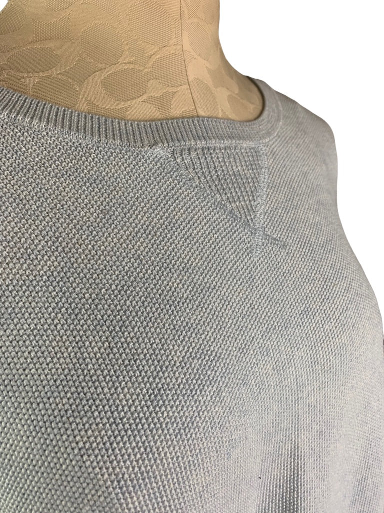 XXL Renuar Women's Blue Pullover Color Block Sweatshirt New $94