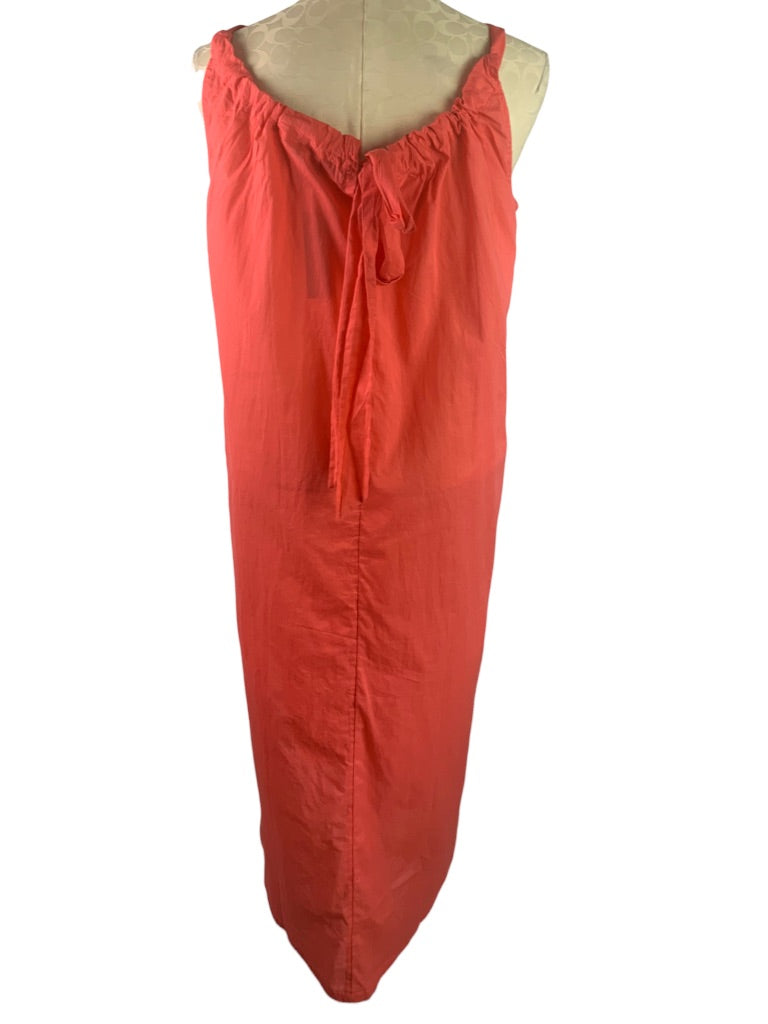 Small J.Crew Coral Swingy Cotton Voile Beach Dress New BK553