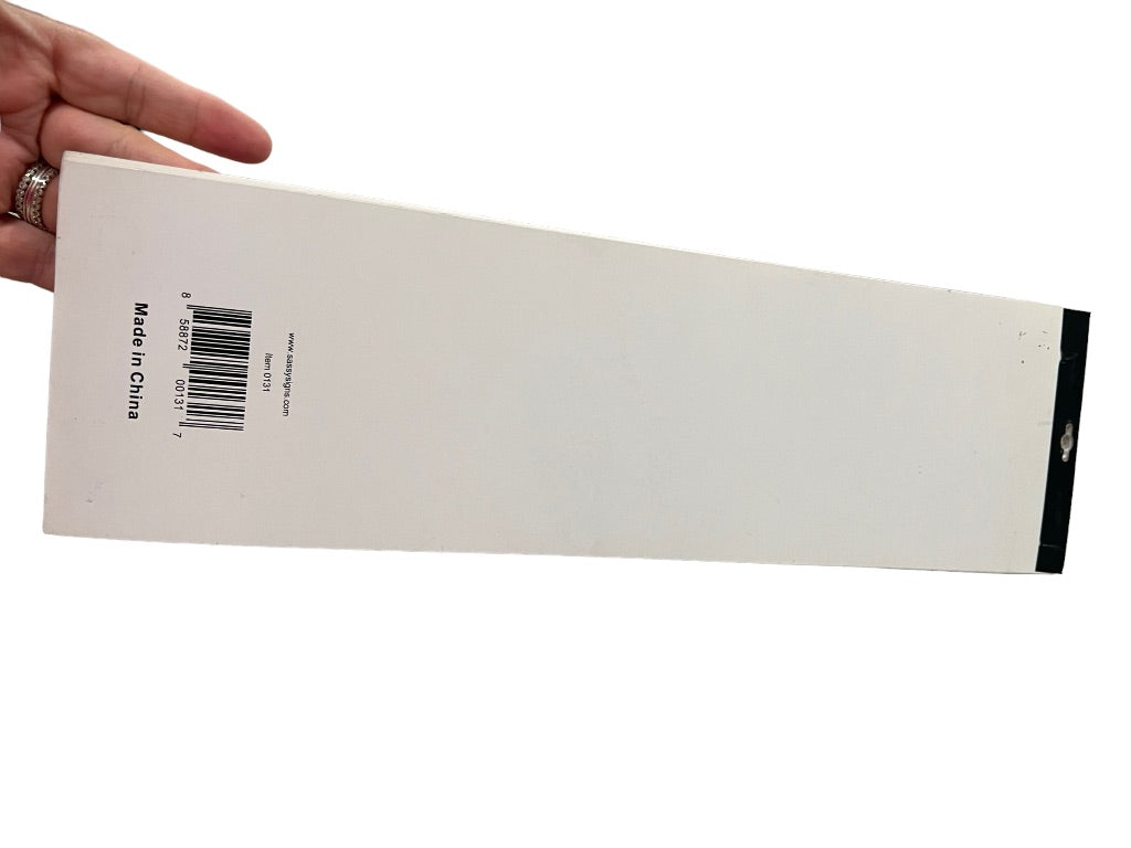 Whimsical Craft Sign Stickers Black 4.25" Indoor Outdoor Sassy Signs