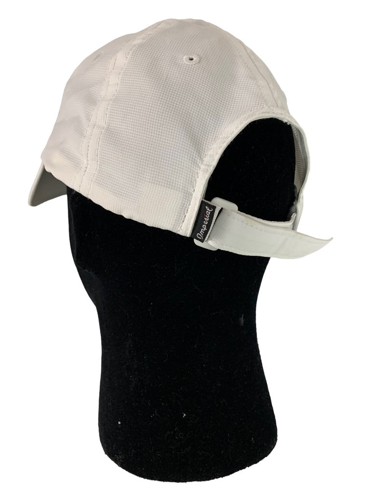 Small Fit Adult Imperial Golf Hat White "Blue Bell Country Club Junior Golf"