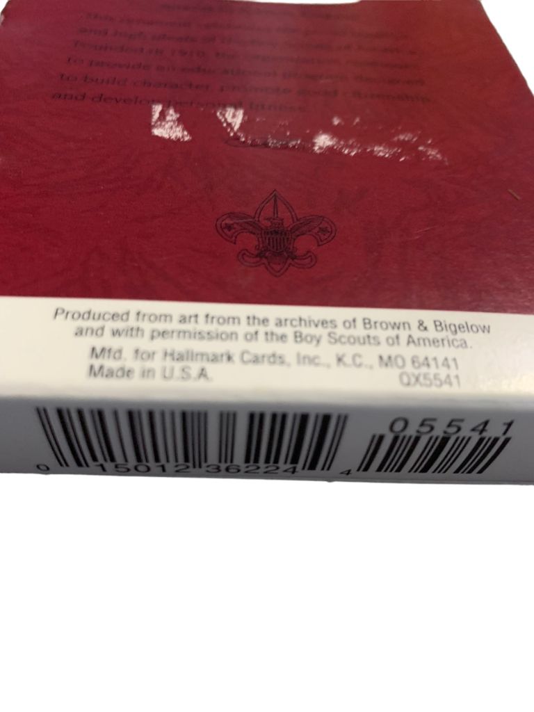 Vintage 1996 Hallmark Keepsake Ceramic Ornament Growth of a Leader Boys Scouts