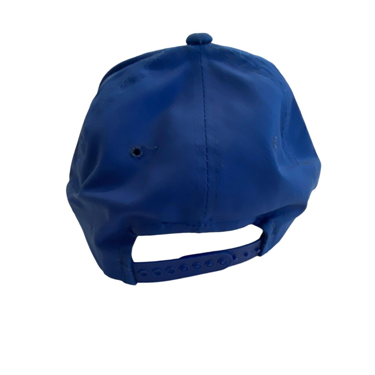 Vintage Hat Imported Canadian Mist Ball Cap Rope Hat Blue Snap Back