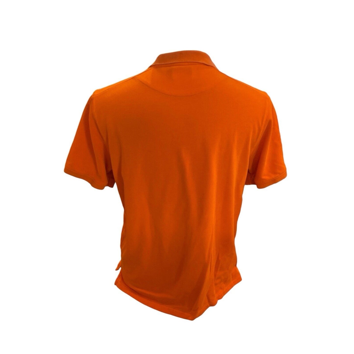 Size Medium Orange Men’s Nike Polo Shirt Short Sleeve Dri-fit