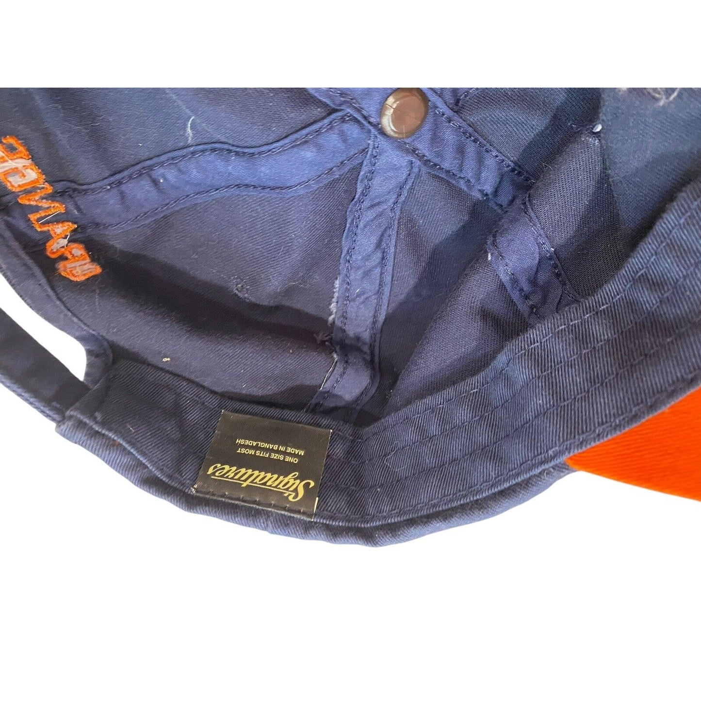 Syracuse University Orange Signatures Adjustable Hat Blue Orange Orangemen