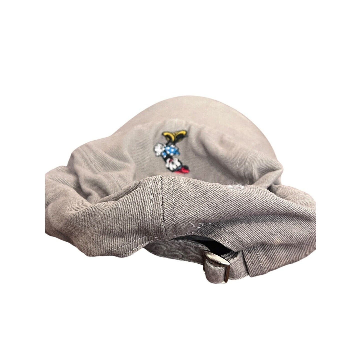 Disney Minnie Mouse Tan Ball Cap Adjustable Vintage Cotton Youth Size