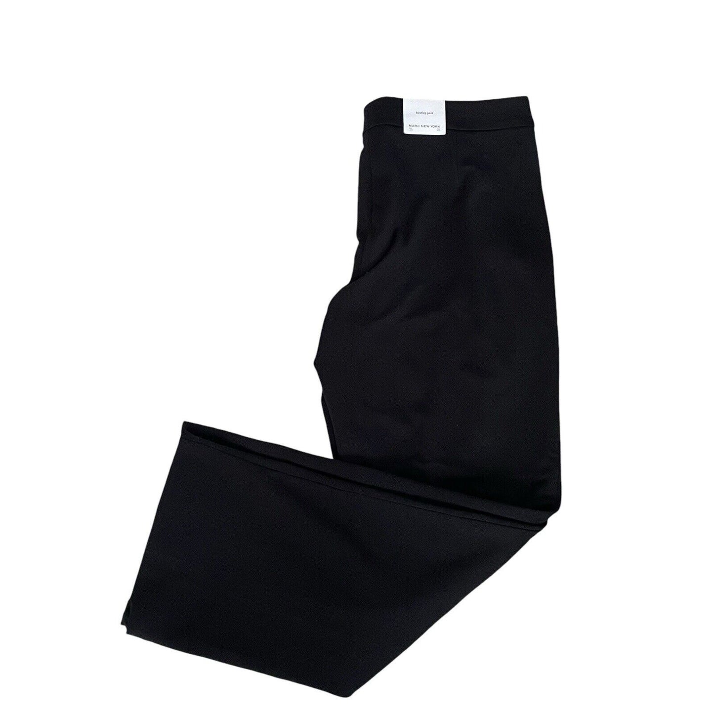 Marc New York Pants Womens Black Bootleg NWT Zipper Accent