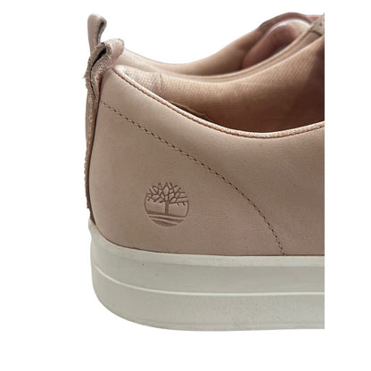 Size 9 TIMBERLAND Women’s MAYLISSA A1I6V Pink Suede Sneaker Lace Up Preppy