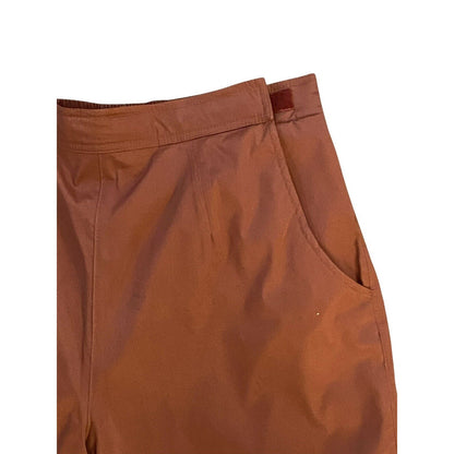 VINTAGE Sunice Ski Suit Large Rust Orange Snow Ski 2 Piece Suit Let Lightweight