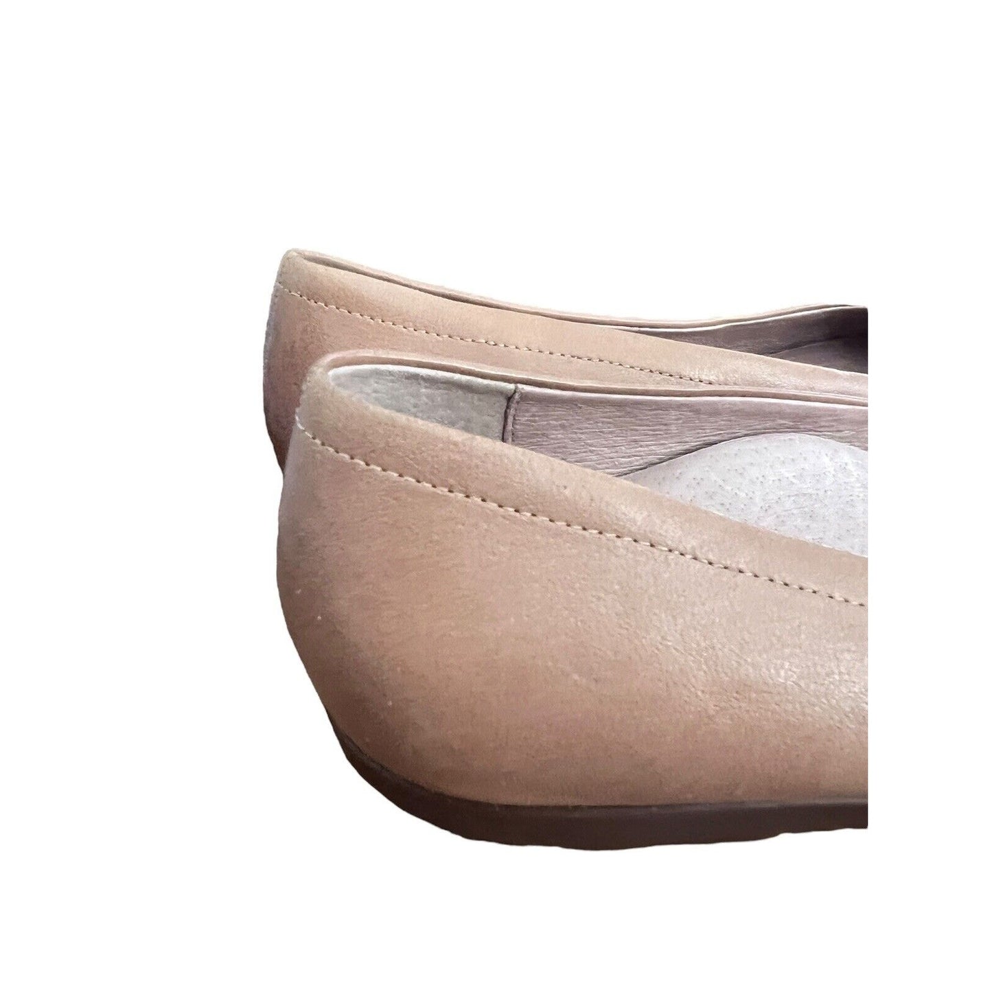 Size 7 N Abeo Terrie Women's Flat Shoes Leather Tan NWOB