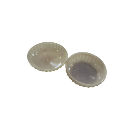 Vintage Floral Rose Lapin Round Flower Soap Dish Trinket Dish with Lid