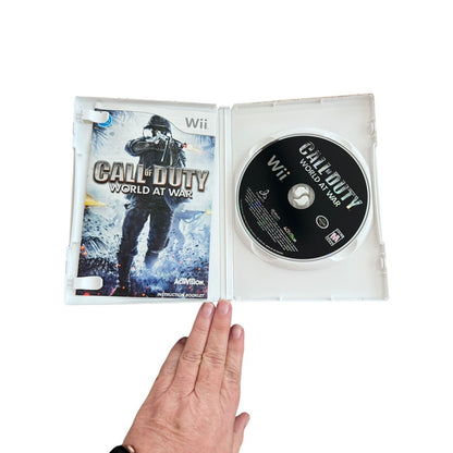 Call of Duty: World at War Nintendo Wii Game Complete With Manual Tested Works