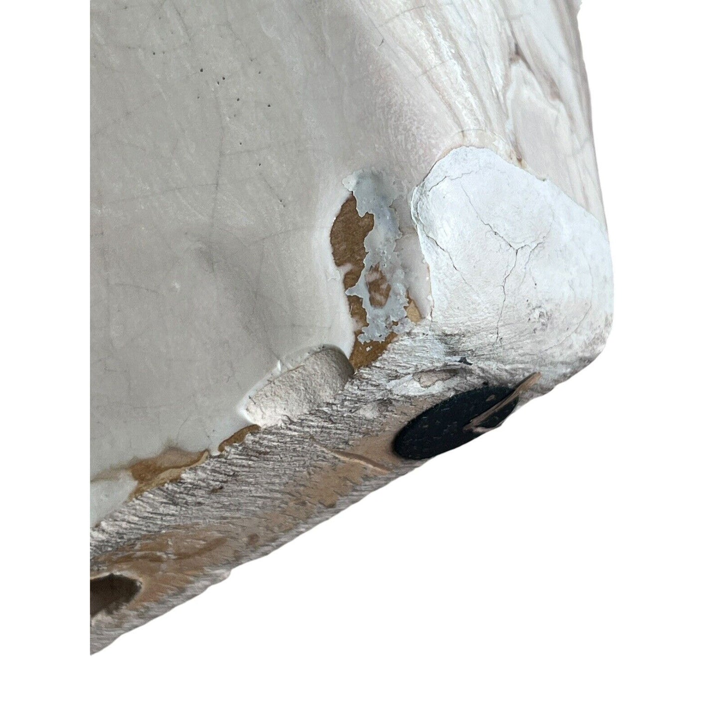 Cow Ceramic Glazed Planter Adorable Unique Brown White