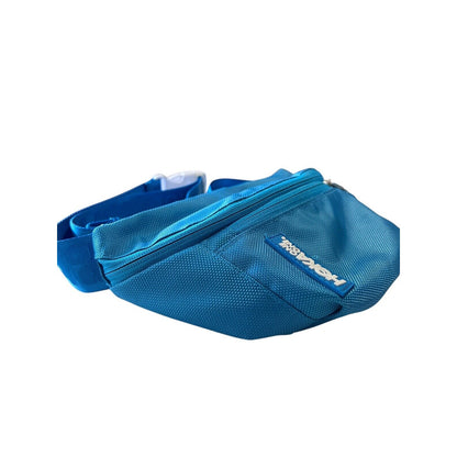 Hoka One One Fanny Hip Pack Everywhere Belt Bag 3 Zipper Blue Outdoor Sports EUC