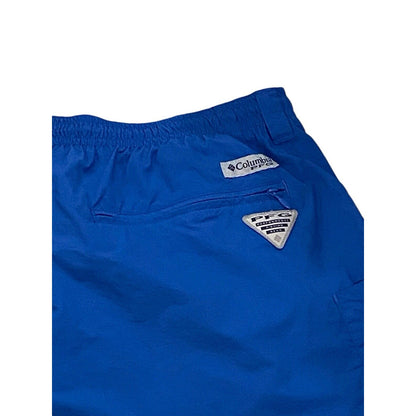 Size XXL Columbia PFG Omni-Shade Drawstring Water Shorts Blue Men Swim Trunks