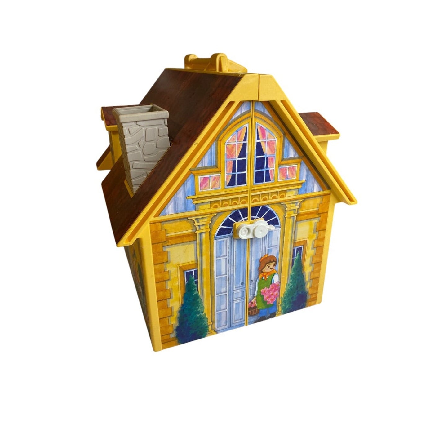 2005 Playmobil Take Along Modern Family Dollhouse 5 Accessories