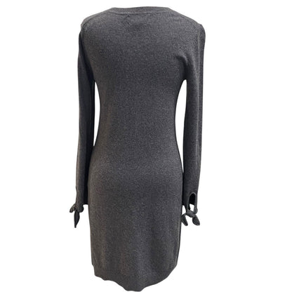 Banana Republic Sweater Dress Women Size XS Gray Wool Cashmere Filipucci