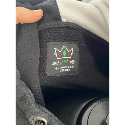 Ranboo Hoodie Adult Med Black The Beloved 2021 Duality Hooded Sweater Merch