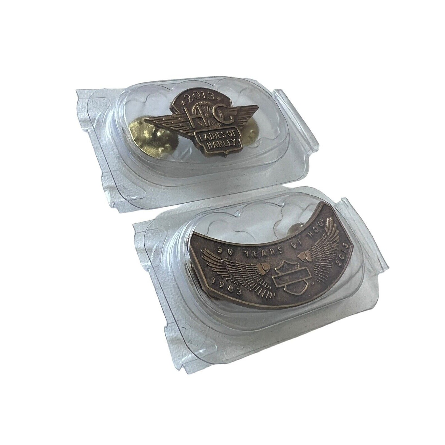 Harley Davidson 30 Years Owners Group HOG Patch Pin Set 1983 - 2013 New