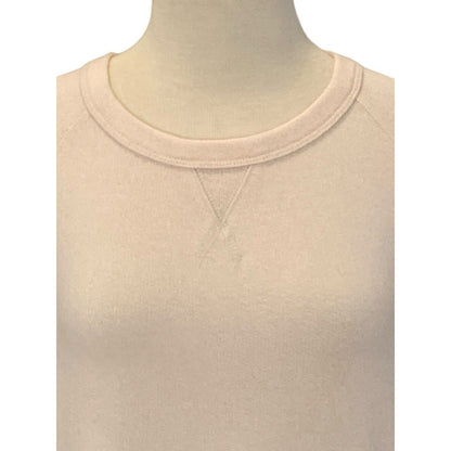 Byron Bay Women’s Blush Solid Soft Pullover Sweater Long Sleeve No Size Tag