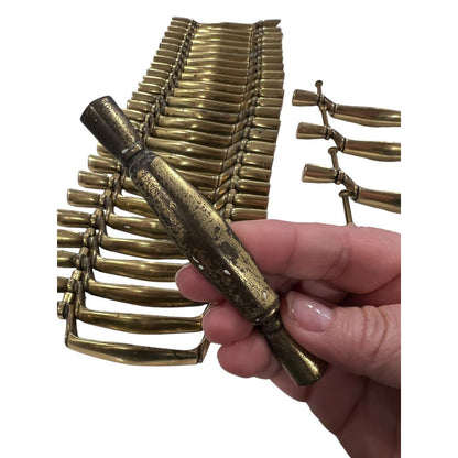 KBC Brass plated Cabinet Drawer Pulls 32 Pc Lot KBC PN# N18230 3" On Center