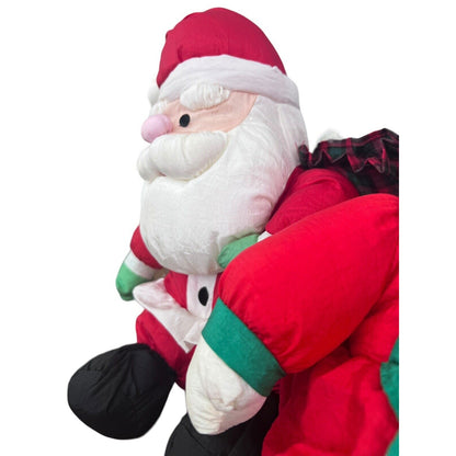 Santa Mrs Claus Christmas Nylon Plush Lot Parachute Soft Stuffed Toys JS Interna