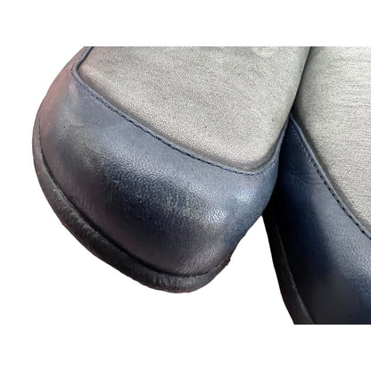 Size 9 (eu 40) Naot Made in Israel Navy Blue Slip On Comfort Shoes