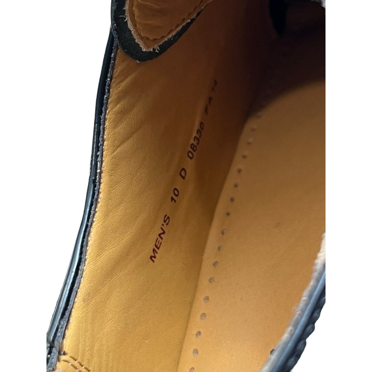 Size 10M Cole Haan SINGLE LEFT SHOE ONLY Mens Amputee Black Dress Shoe Formal