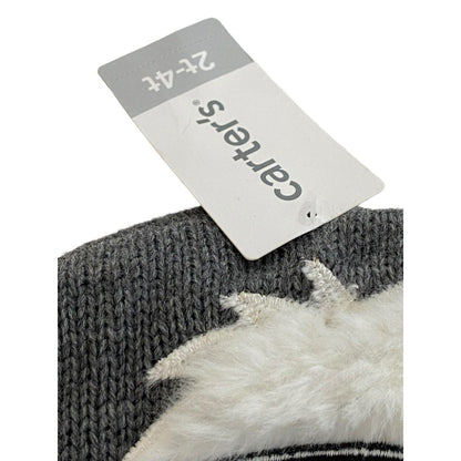 Carter's 2T-4T Beanie Hat Kids Toddler Fleece Lined Acrylic Snow Monster New