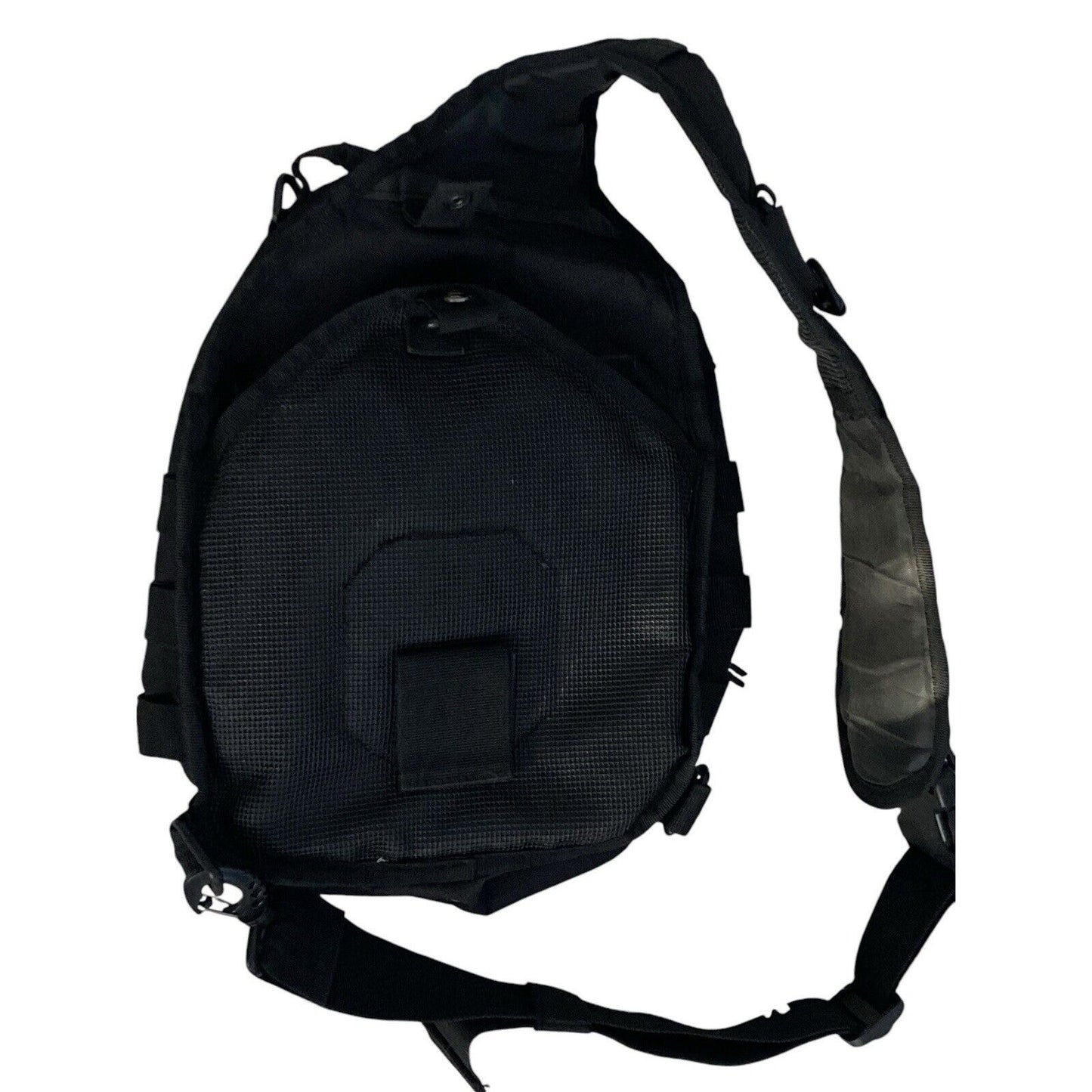 Tactical Sling Bag Chest Shoulder Pack Crossbody Pouch Removable Patch Military