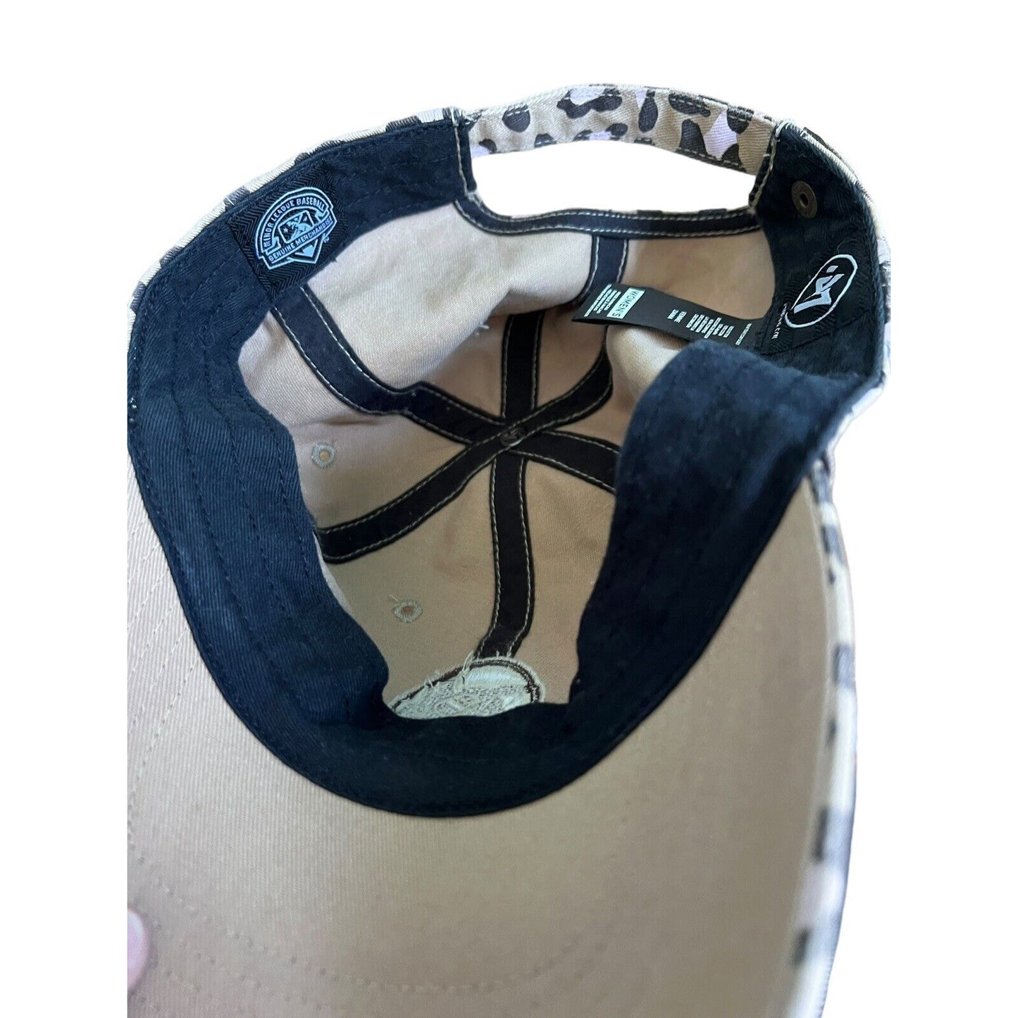 Kannapolis Cannon Ballers 47 Brand Adjustable Women’s Leopard Hat Animal Print