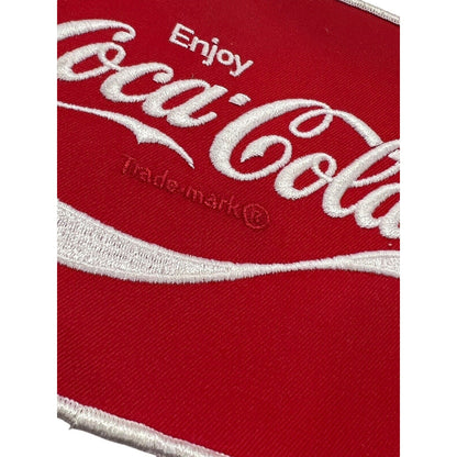 Vintage Coca Cola Coke 6" Jacket Patch Embroidered Square Crisp Clean