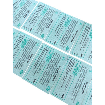 Wacky at Bats Confex Inc. Trading Cards Set Of 10