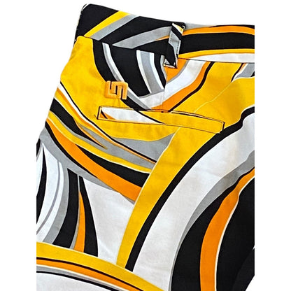 LOUDMOUTH Golf Shorts Adult Size 34 Shagadelic Groovy Casual Men's