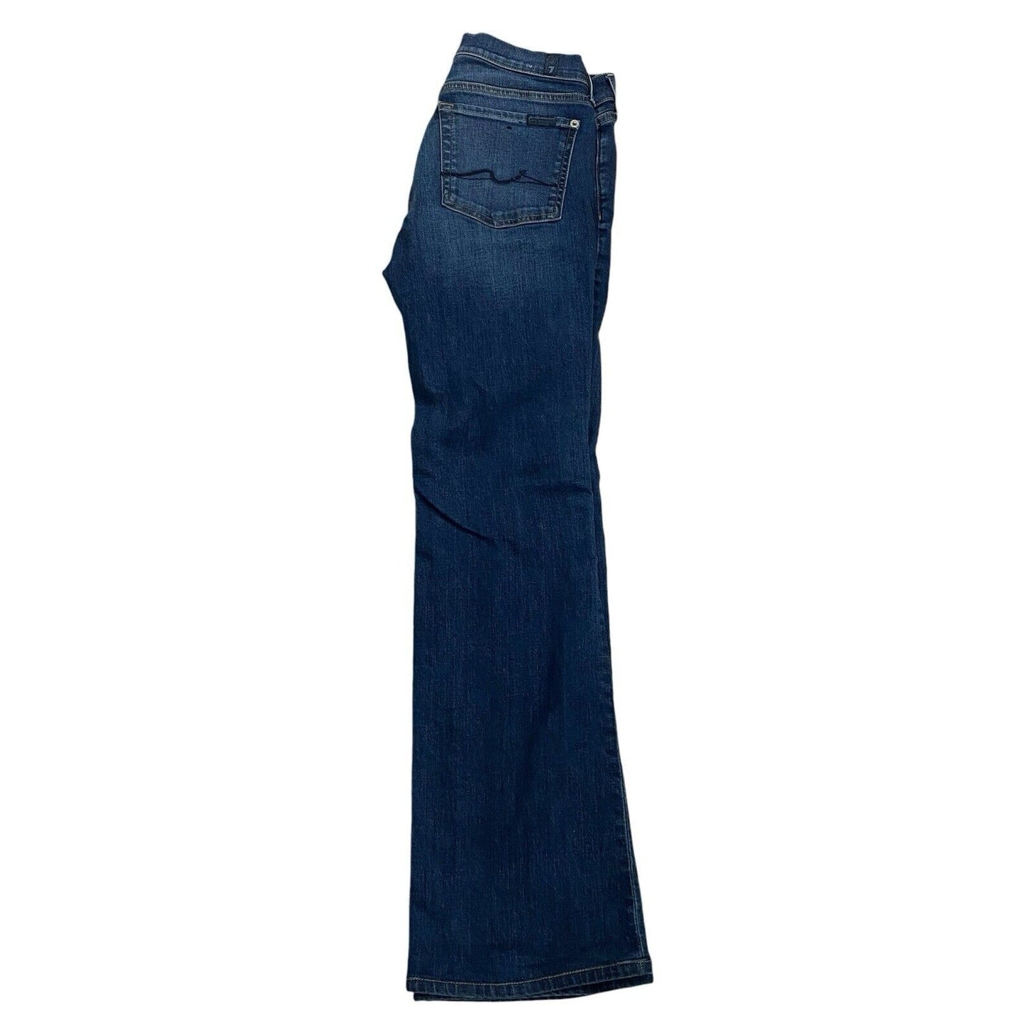 7 SEVEN FOR ALL MANKIND JEANS Original Bootcut Dark Flare Stretch Great Cond