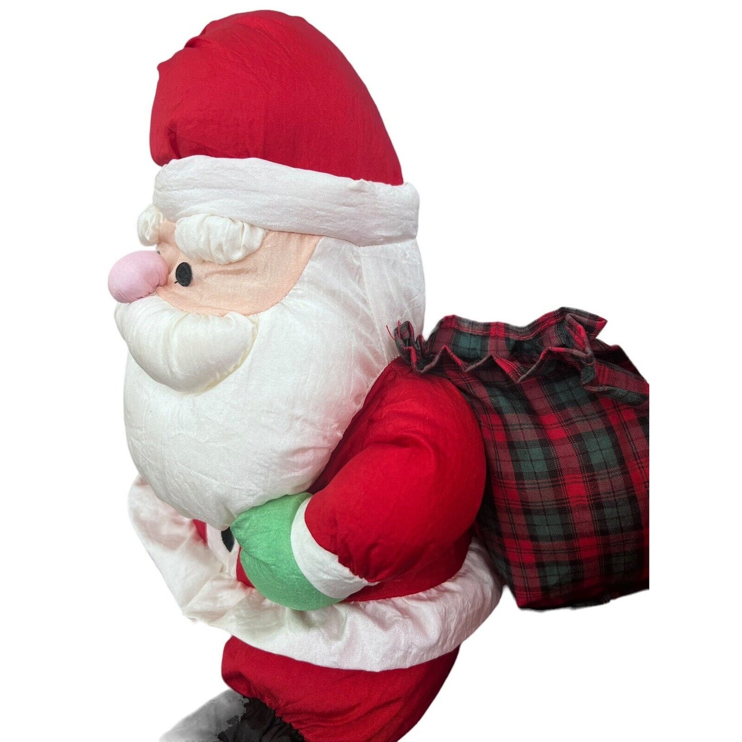 Santa Mrs Claus Christmas Nylon Plush Lot Parachute Soft Stuffed Toys JS Interna