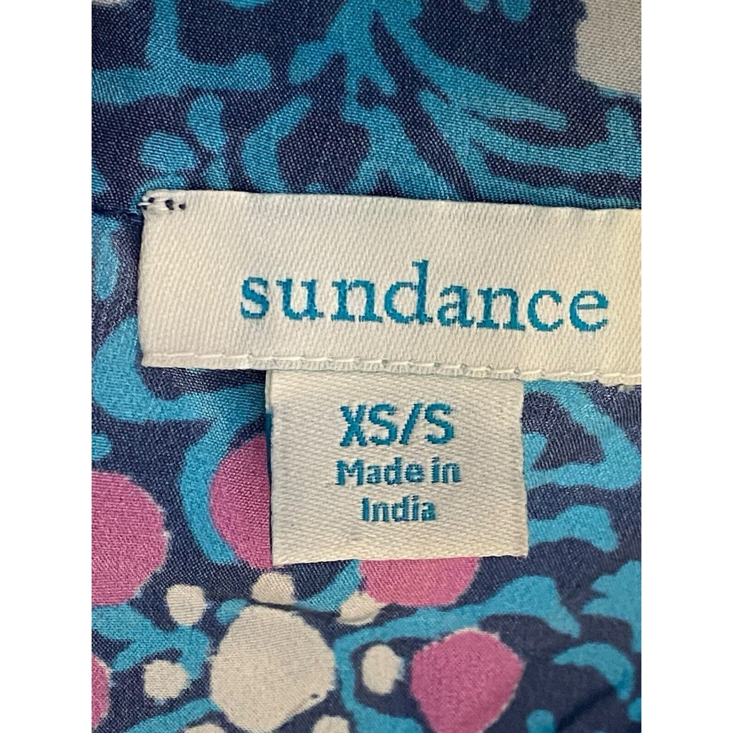 Size XS/S Sundance Catalog Bustling Blooms Kimono Open Cardigan Cardi