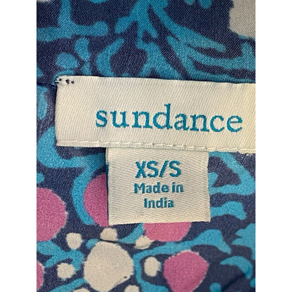 Size XS/S Sundance Catalog Bustling Blooms Kimono Open Cardigan Cardi