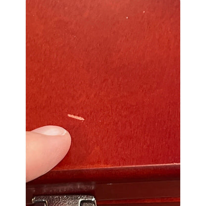 Gift Set of 3 Wood & Metal Wine Bottle Stopper Set in Wood Case