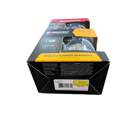 Kwikset Signature Series Round Deadbolt Satin Nickel SmartKey 99800-090 New