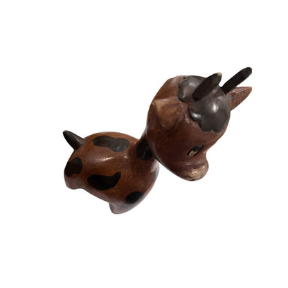 Wooden Baby Giraffe Figurine Cute Hand Made Figure Baby Nursery Decor Safari