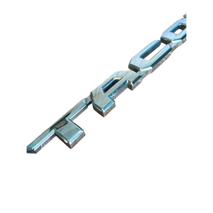 Genuine Toyota Nameplate Front Door Chrome 75427-04030