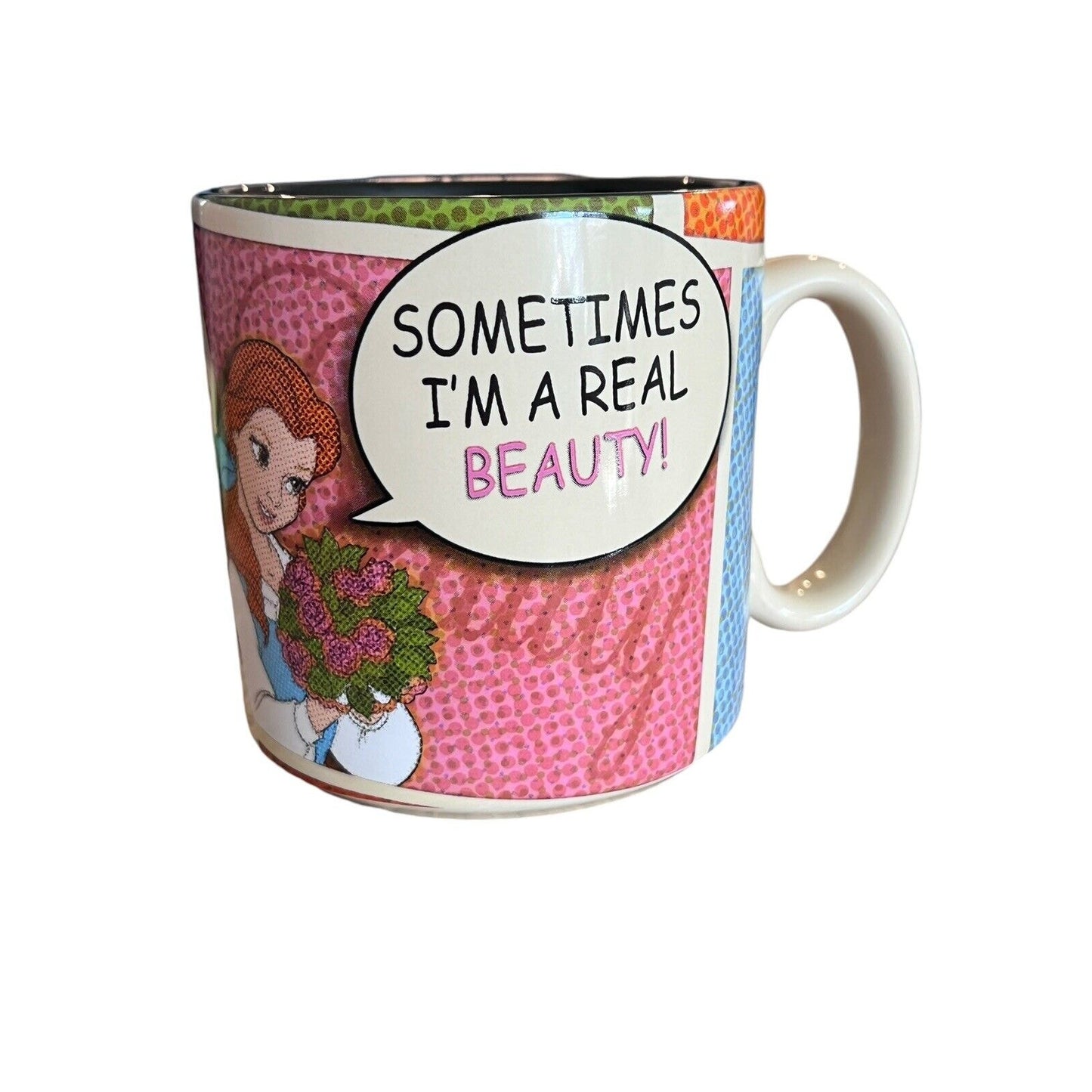 Disney Parks Belle Beauty and the Beast Coffee Tea Mug Cup Disneyland World Walt