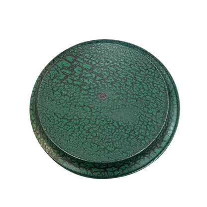 CWP Wayland NY. Hand Turned Wooden Plate Watermelon Handpainted 10” Set Of 3